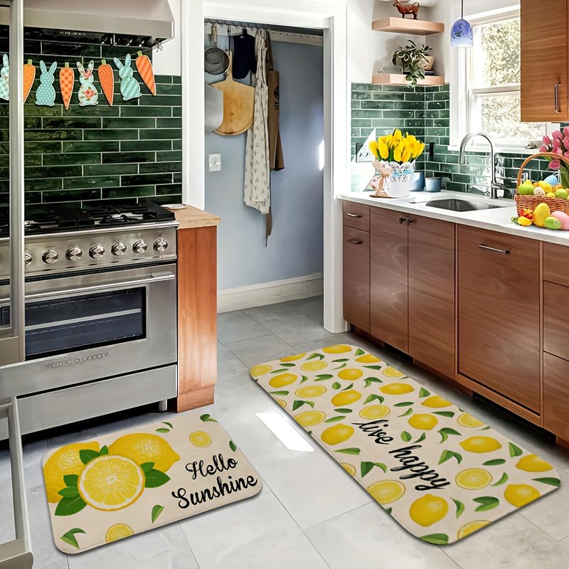 סט שטיחי לימון: זוהר הקיץ בלב ביתך! – תמונה 6
