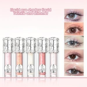 سحر البريق لعينيكِ: ظلال العيون السائلة المتلألئة!