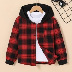 אופנה לילדים: קפוצ'ון משובץ אופנתי ליום-יום!