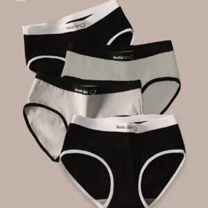 האלגנטיות שלך מתחילה מבפנים: סט תחתונים נשיים (4 יחידות) לנוחות שאין כדוגמתה