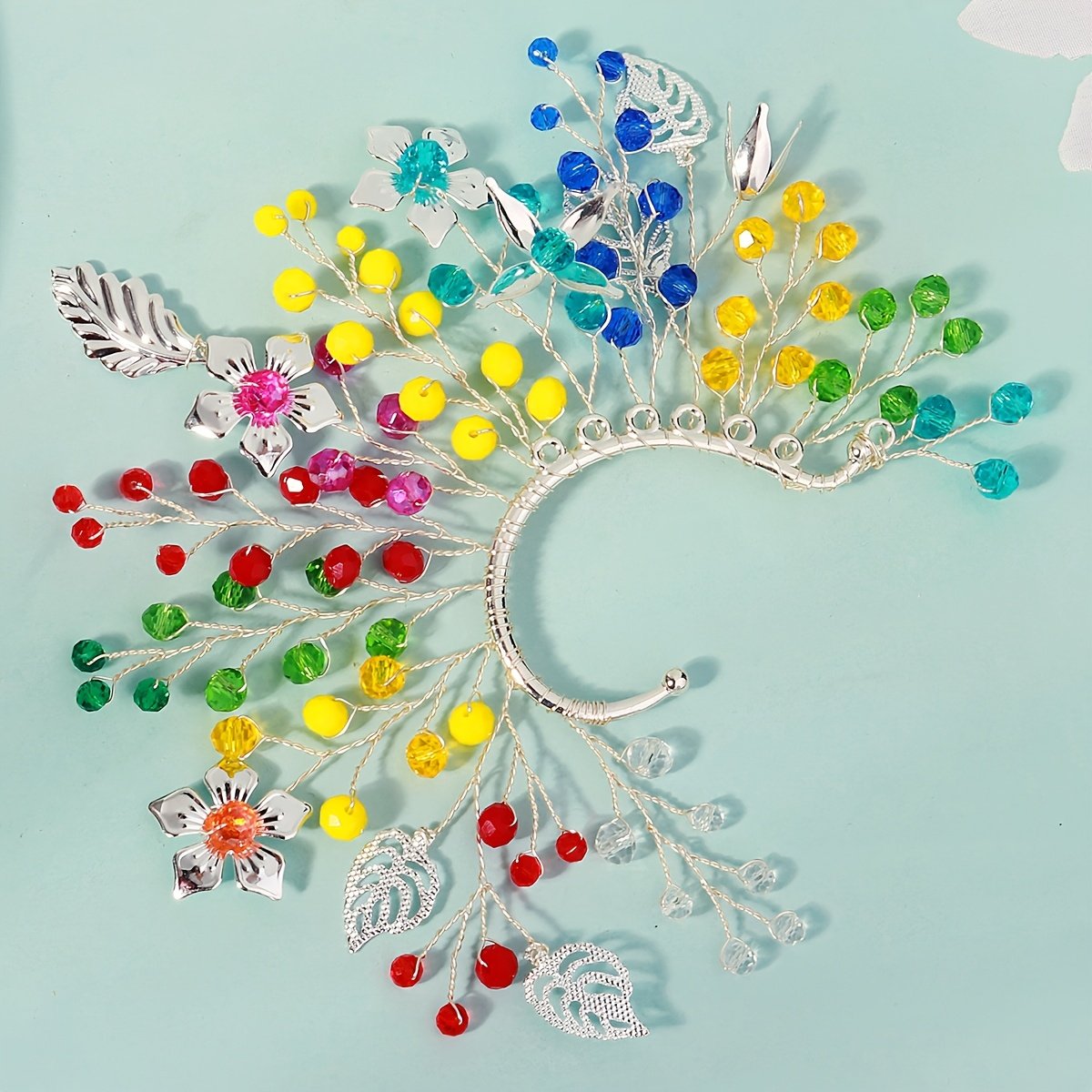 أقراط الأذن الخرافية الملونة: سحر الإطلالة العصرية بلا ثقب! - الصورة 7