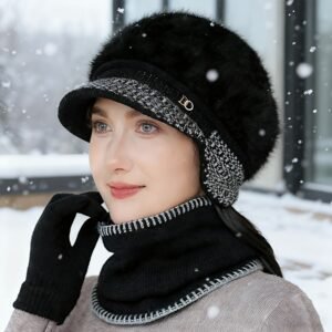قبعة الشتاء الأنيقة: دفء، حماية، وأناقة لكل امرأة!