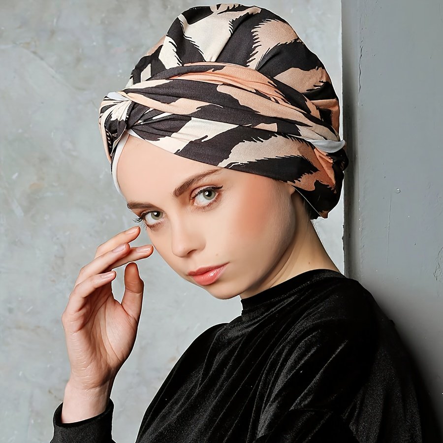 אלגנטיות מיידית: טורבן פסים קל ללבישה לכל יום! – תמונה 5