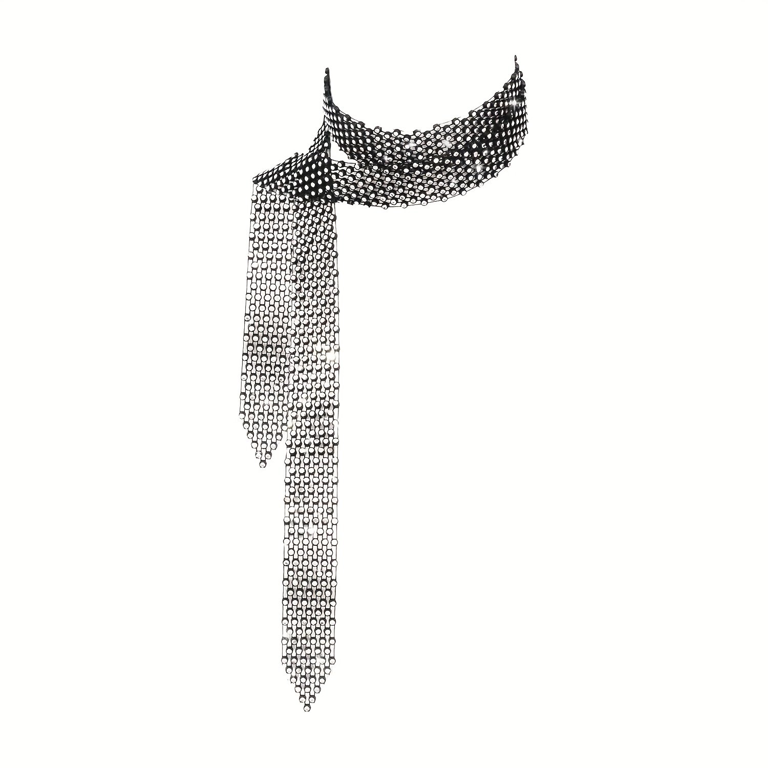 הבריקי בנגיעה יהלומית: עניבת ערב קריסטלית – תמונה 3