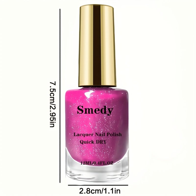 זוהרת כמו יהלום: לק לציפורניים מנצנץ ומהיר – תמונה 5