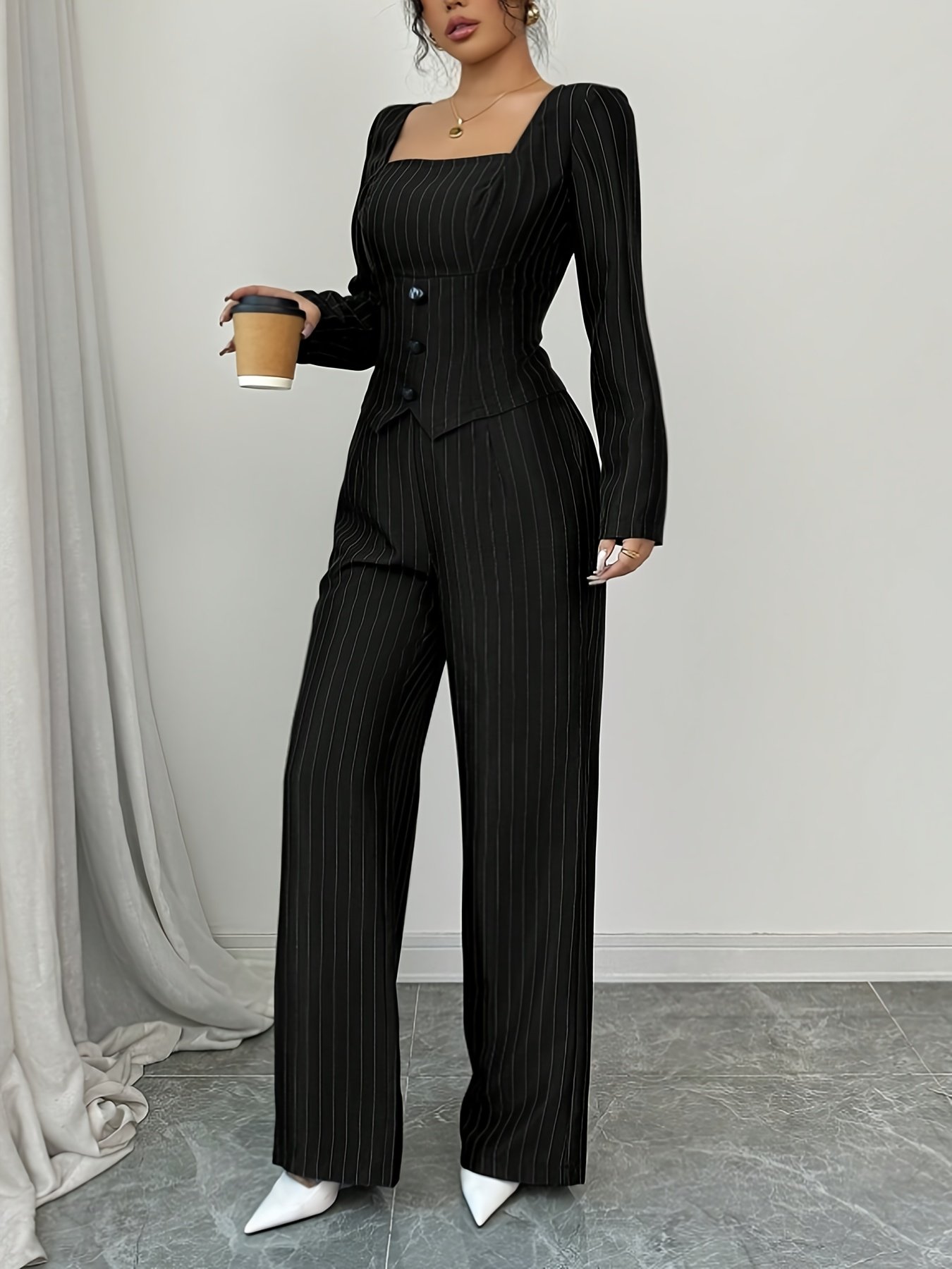 Fall/Winter Elegance: A Two-Piece Set Blending Comfort and Style! - Image 5