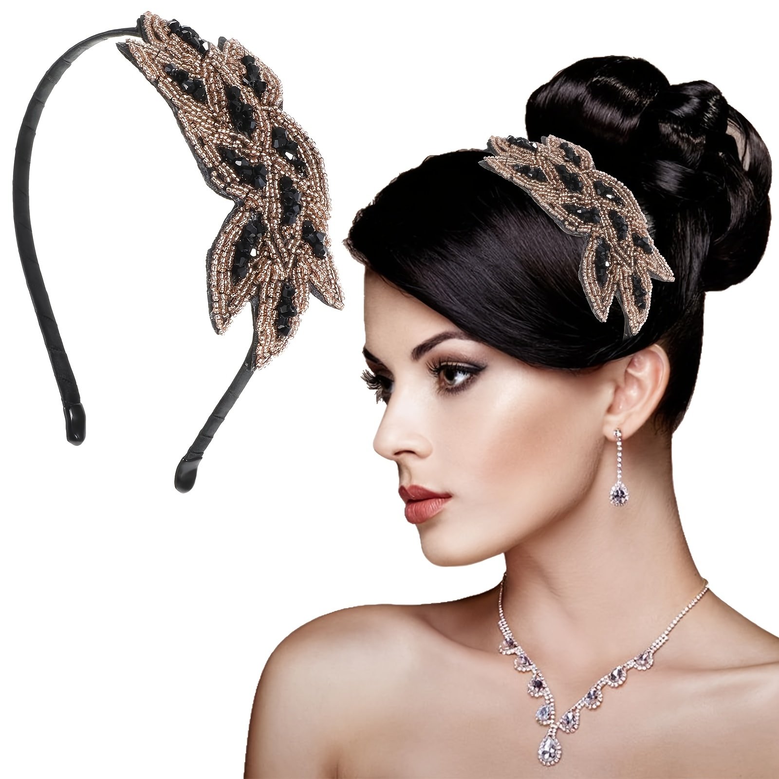 Dazzle with a 1920s Touch: Luxurious Flapper Headband