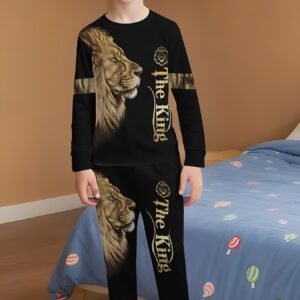 ملك الغابة الصغير: طقم الأسد ثلاثي الأبعاد لأناقة أولادك العصرية!