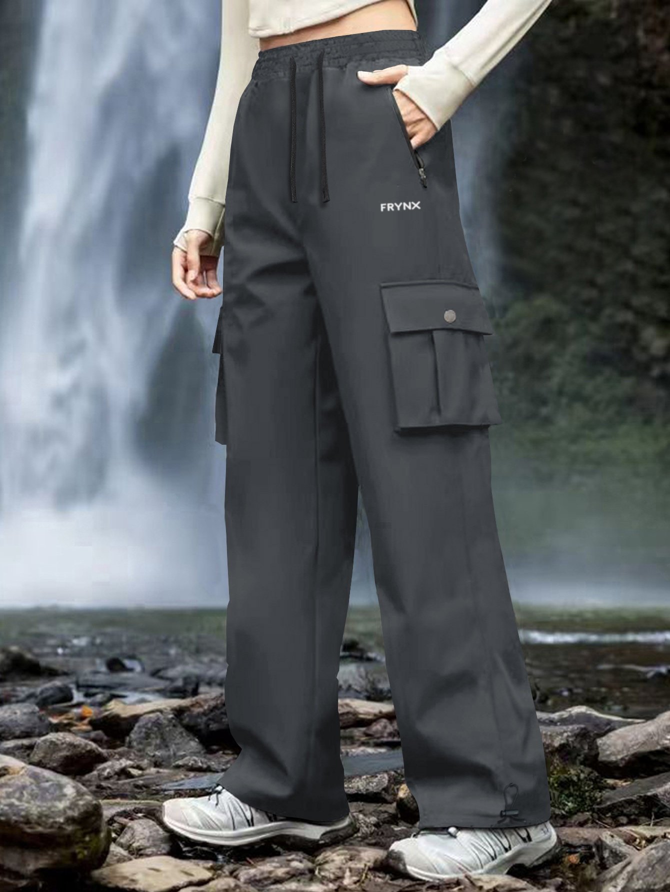 מכנסי קרגו נשיים: אלגנטיות פרקטית והרפתקאות ללא גבולות! – תמונה 2