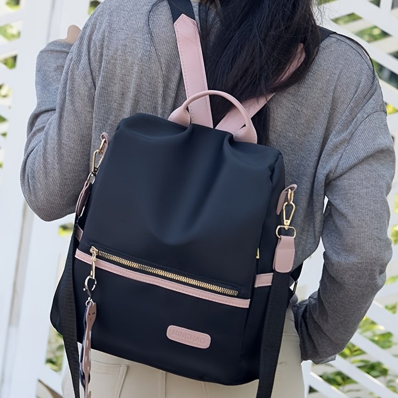 תיק גב אופנתי: סטייל, ביטחון וקיבולת ללא תחרות. – תמונה 2