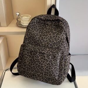 The Bold Black Leopard Bag: Style, Space, Adventure!