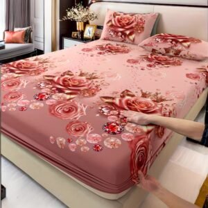 אלגנטיות ורדים רכה לחדר השינה שלך