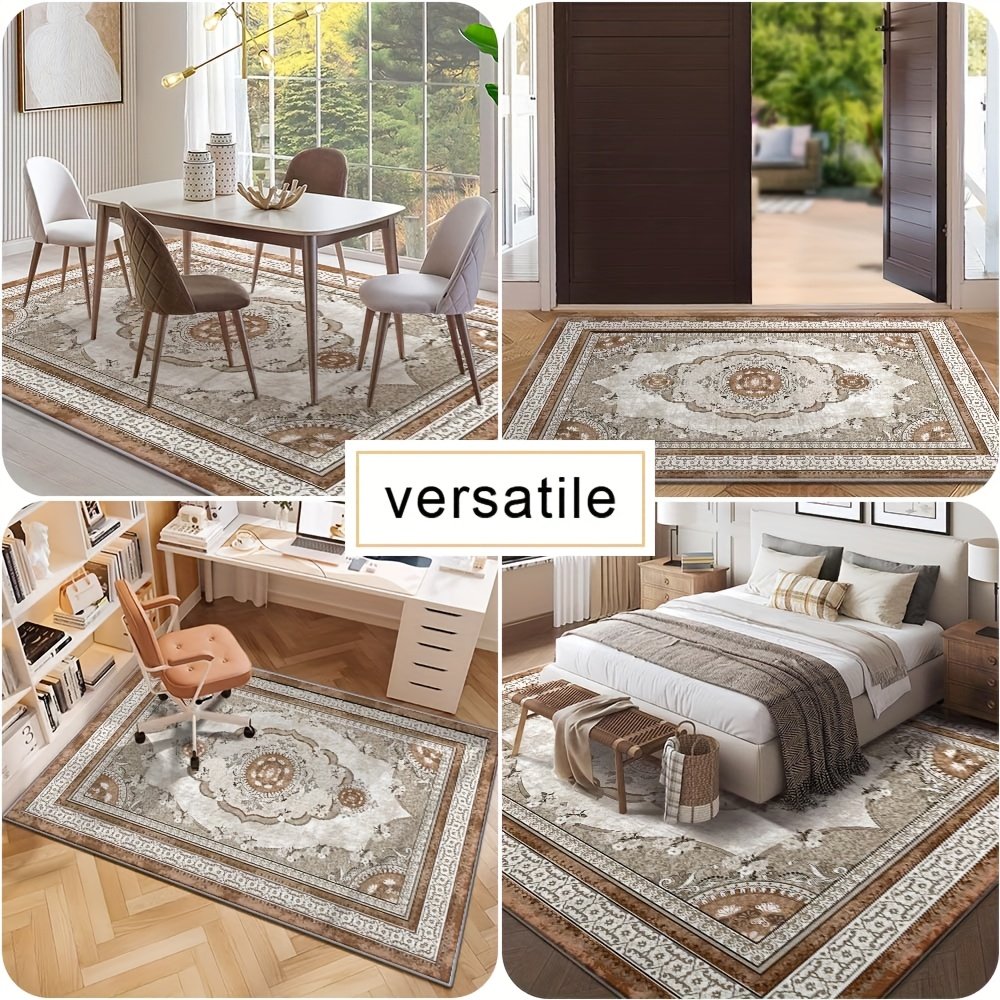 שדרגו את עיצוב הבית שלכם: שטיח קטיפה נורדי מודרני – תמונה 7