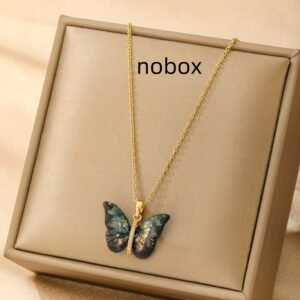 Black Butterfly Necklace: A Symbol of Bold Elegance!