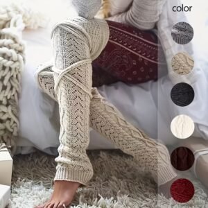 Winter Warmth, Boundless Elegance: Thigh-High Socks