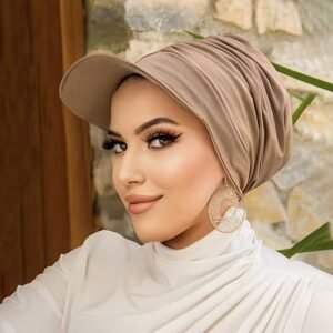 Black Elegance Turban: Your Comfort and Beauty in One Piece!