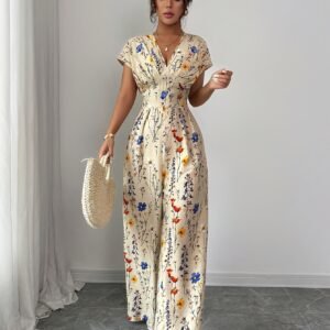 جمبسوت الزهور الساحر: أناقة لا تقاوم لكل إطلالة!