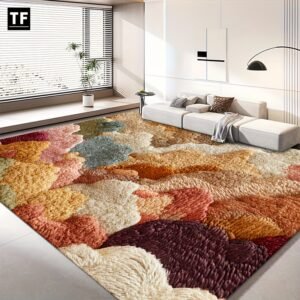 Luxurious Velvet Rug: Modern Elegance and Unrivaled Stability!