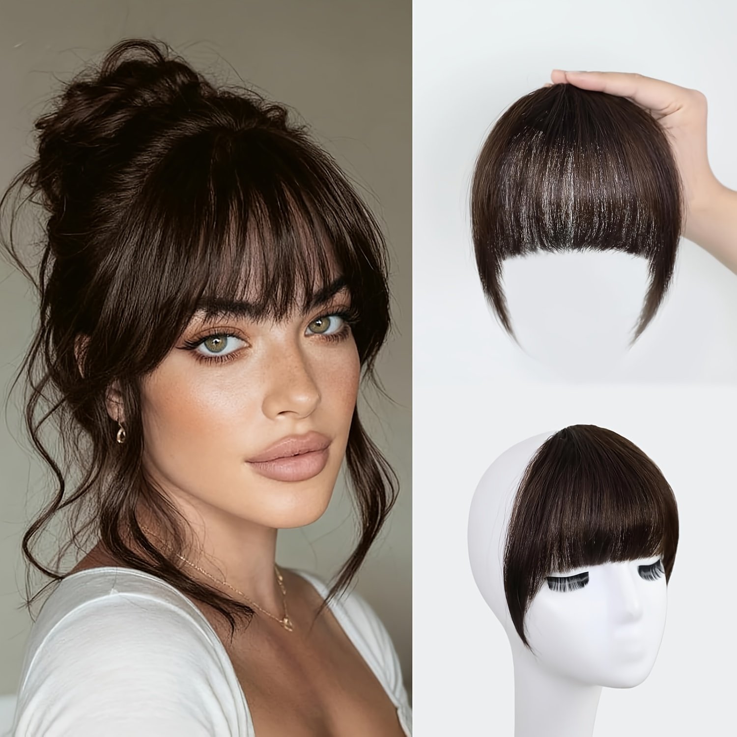 Natural Hair Bangs: Instant Beauty, Unparalleled Elegance! - Image 5