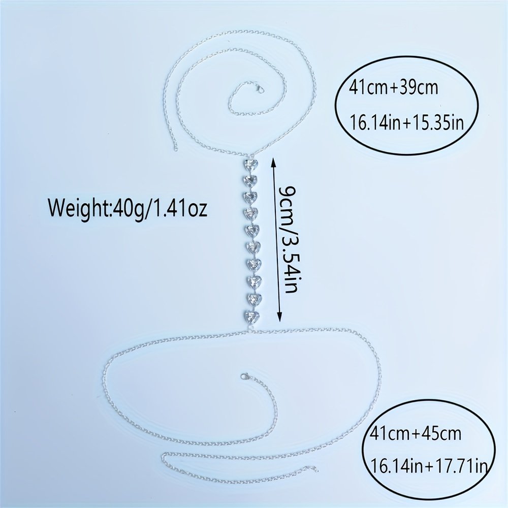 הבריקי בברק שובה עין: שרשרת גוף קריסטלית יוקרתית – תמונה 5