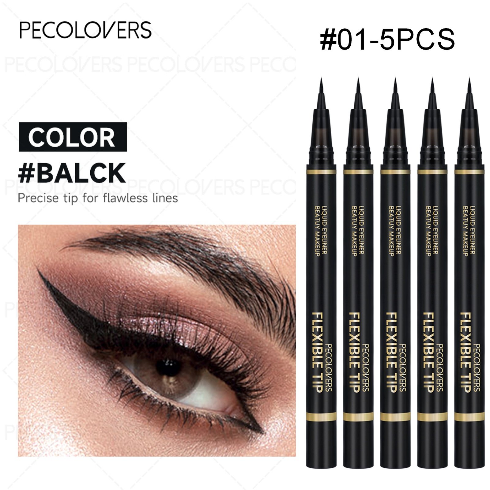 הסוד לעיניים מושכות: 5 עטי אייליינר נוזליים עמידים למים ולמריחות! – תמונה 3