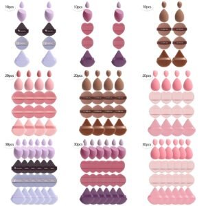 سر جمالك الخالي من العيوب: إسفنجات المكياج الاحترافية