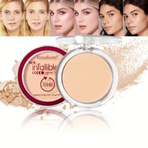 بودرة أساس ROSAWEE: إتقان مطفأ، جمال يدوم 16 ساعة!