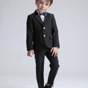 تألق أميرك الصغير: طقم البدلة الرسمية الكاملة لجميع المناسبات!