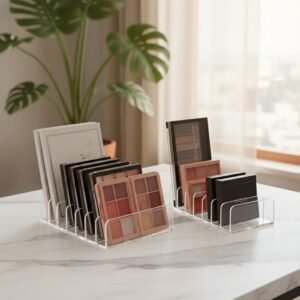 Transparent 7-Section Beauty Organizer: Your Everlasting Elegance Companion!