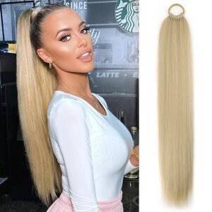 تألقي بلمسة ساحرة: ذيل الحصان ياكي الفاخر 24 بوصة!