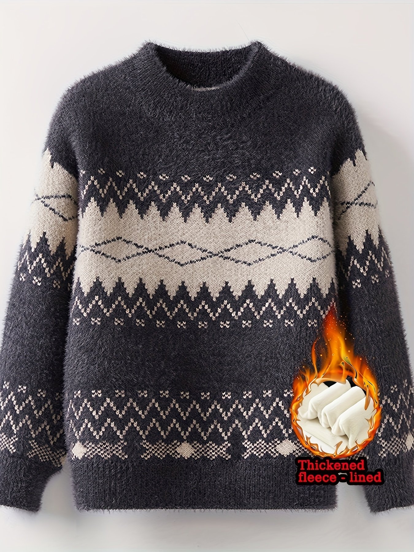 חום חורפי בטאץ' מודרני: סוודר בלוקי הצבע המושלם לילדיכם!