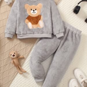 Beloved Bear Set: Irresistible Winter Warmth for Your Little One!