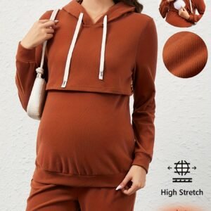 Embrace Comfort and Style: The Perfect Maternity Sweatshirt for Cold Seasons