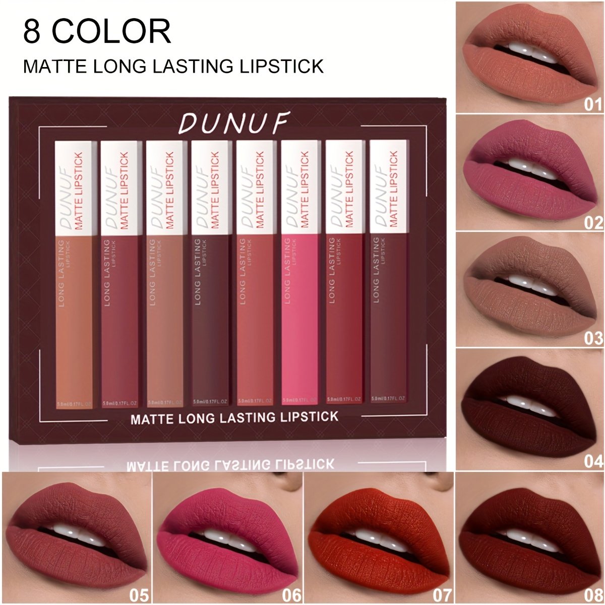 מראה מאט עמיד לאורך זמן: 8 שפתונים נוזליים יוקרתיים! – תמונה 2