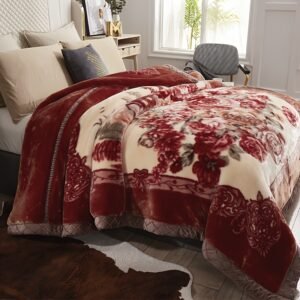 שמיכת פלנל רשל: חום כפול ונוחות ללא תחרות