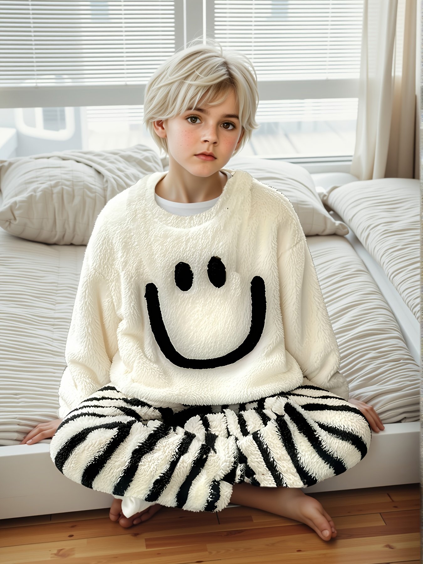 Boys' Velvet Pajamas: Perfect Warmth for Cozy Winter Nights!