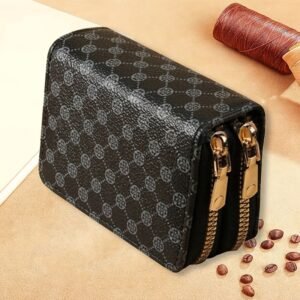 محفظة الأناقة المزدوجة: عملية، عصرية، لا غنى عنها!