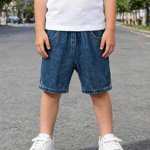 Boys' Summer Denim Shorts: Comfortable Style for Non-Stop Adventures!