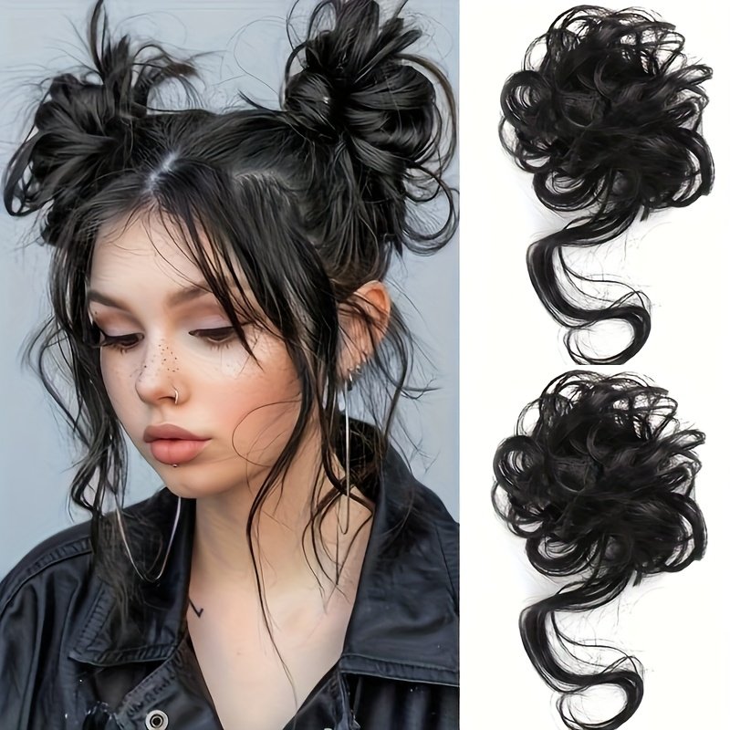 Enchanting Messy Bun: Volume & Style at Your Fingertips! - Image 10