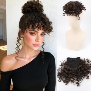 היופי של התלתלים: פוני עשיר למראה מדהים!