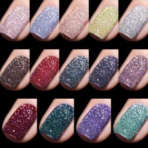 Diamond Sparkle on Your Nails: MIQH Glitter Gel