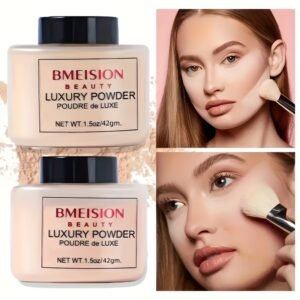 אבקת הקיבוע הקסומה: לשכלל את האיפור שלך במגע אחד!