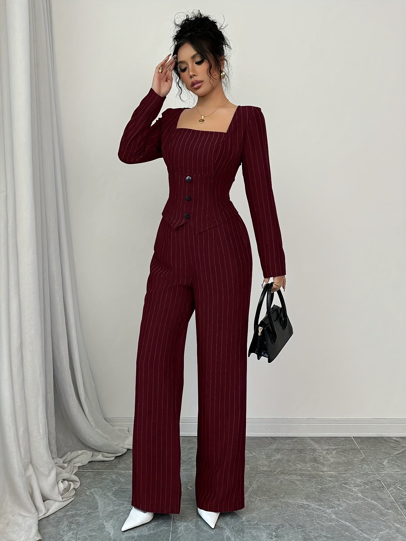 Fall/Winter Elegance: A Two-Piece Set Blending Comfort and Style! - Image 9