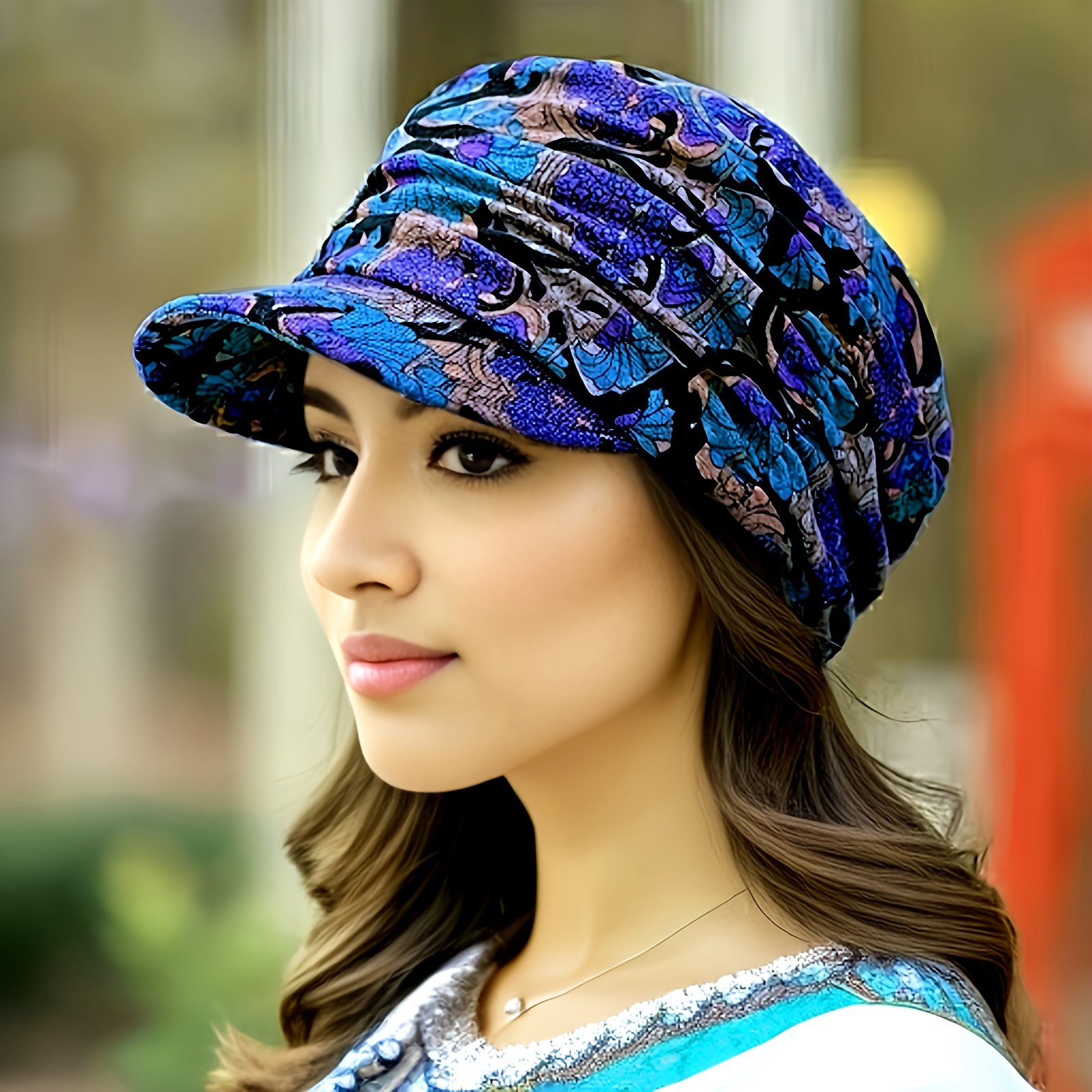 כובע הפרחים המקסים: חמימות ואלגנטיות שאין כמותן. – תמונה 8