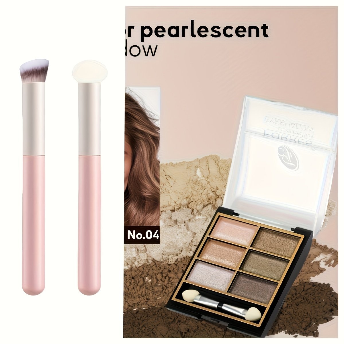 إطلالة الأحلام بلمسة واحدة: باليت ظلال العيون المتكاملة مع فرش المكياج - الصورة 5