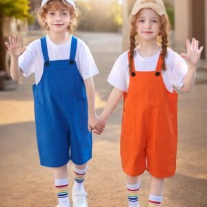 مرح الصيف: أوفرولات قطنية مريحة للأطفال