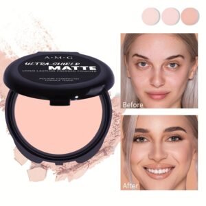 אבקת קיבוע קסומה: מראה מט נטול פגמים שנשאר כל היום!