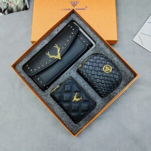 Vintage Wallet Set: Timeless Elegance & Practical Luxury in a Luxurious Gift Box!