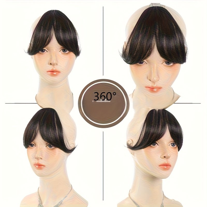 Dazzle with Confidence and Allure: The Magical Clip-On Front Bangs! - Image 6