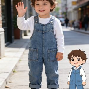 אוברול ג'ינס לבנים: סטייל אופנתי והרפתקאות ללא הפסקה!